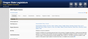 Oregon Data Privacy